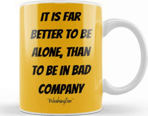 George Washington Quotes Kupa Bardak Porselen
