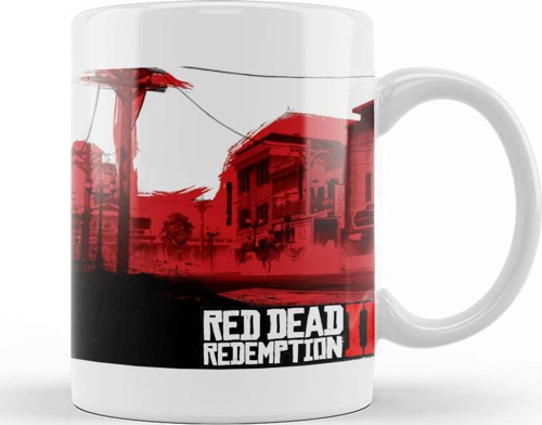 Red Dead Redemption 2 09 Kupa Bardak Porselen