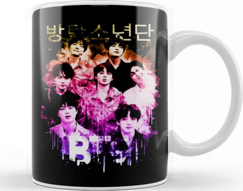 Bts Bangtan Boys Art Kupa Bardak Porselen