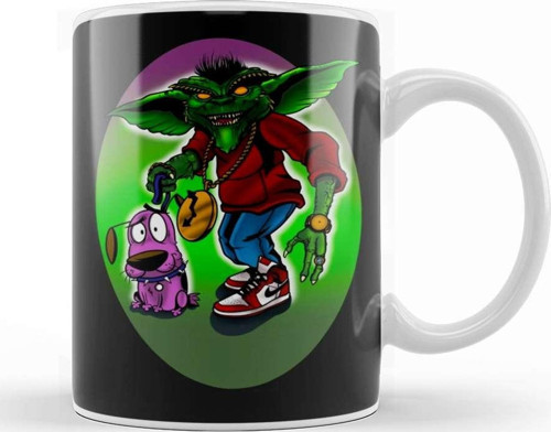 Gremlins Walking Courage Kupa Bardak Porselen