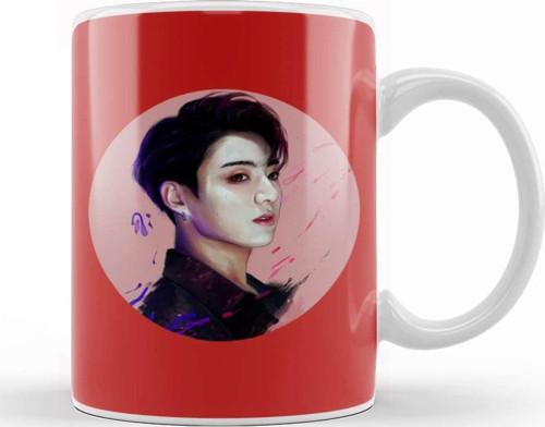 Kpop Jungkook Kookie Bts Kupa Bardak Porselen