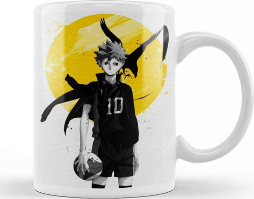 Haikyuu Shoyo Hinata Kupa Bardak Porselen