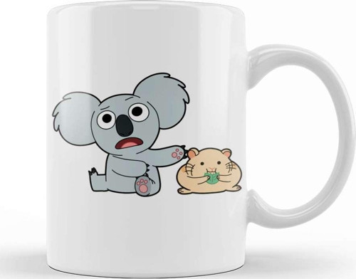 Nom Nom We Bare Bears 01 Kupa Bardak Porselen