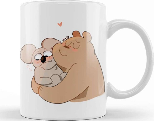 Nom Nom We Bare Bears 08 Kupa Bardak Porselen