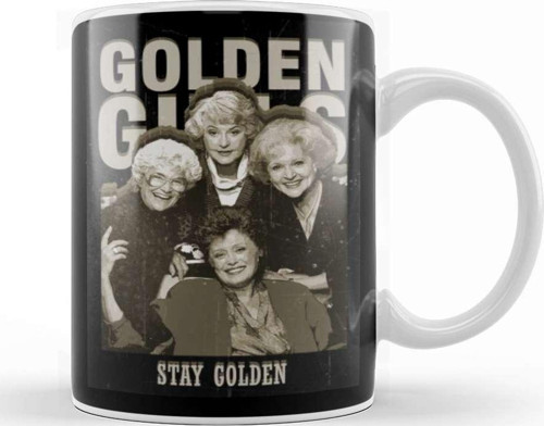 Stay Golden Golden Girls Kupa Bardak Porselen