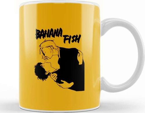Banana Fish Ash And Eiji Kupa Bardak Porselen
