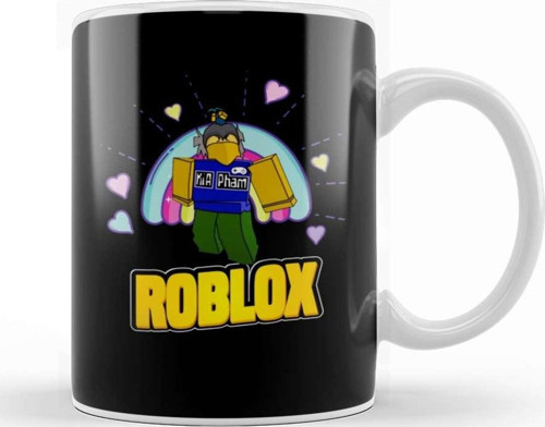 Rainbow Roblox Character Kupa Bardak Porselen