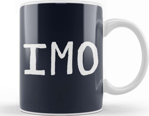 Imagine Worn By Yoko Ono Kupa Bardak Porselen