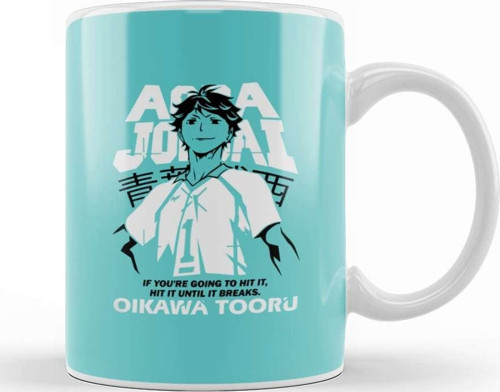 Haikyuu Oikawa Tooru Kupa Bardak Porselen