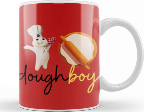 Funny Chef Cook Doughboy Kupa Bardak Porselen