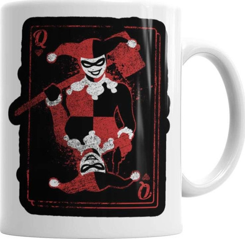 Joker Harley Quinn Love Kupa Bardak Porselen