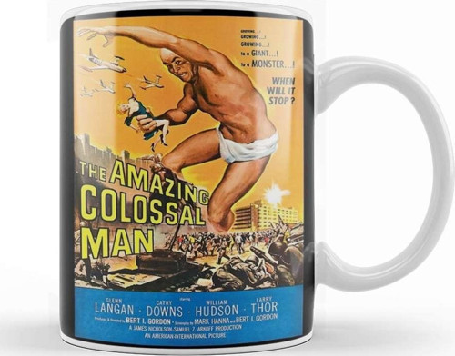Amazing Colossal Man Kupa Bardak Porselen
