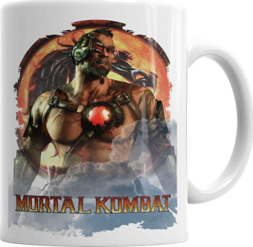Mortal Kombat Kano Game Kupa Bardak Porselen