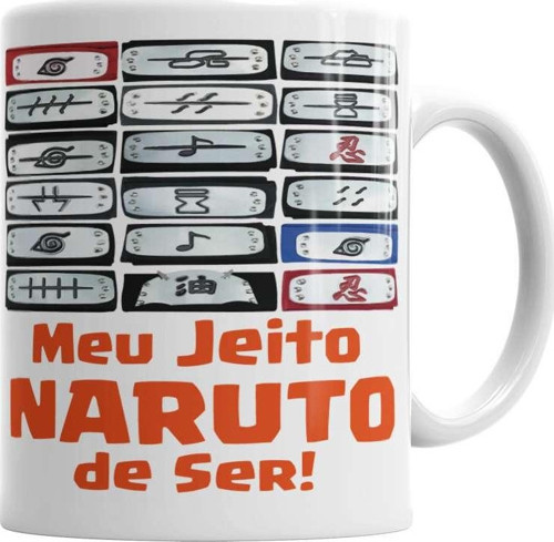 Meu Jeito Naruto De Ser Kupa Bardak Porselen