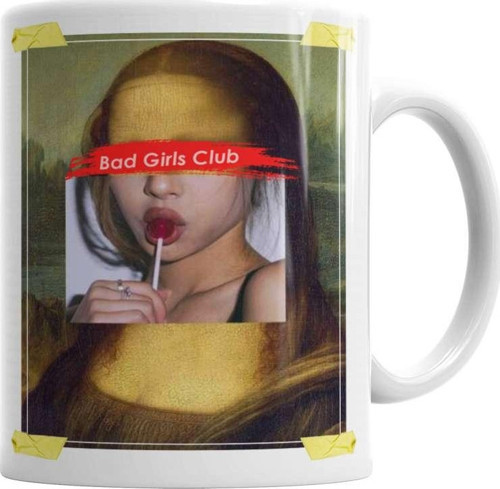 Bad Girls Club Monalisa Kupa Bardak Porselen
