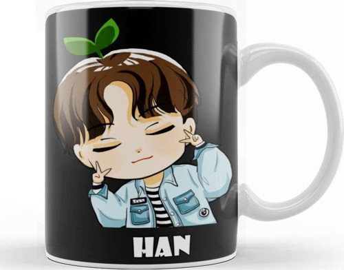 Stray Kids Han Chibi Kupa Bardak Porselen