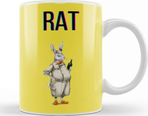 Fantastic Mr Fox Bat Kupa Bardak Porselen