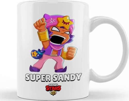 Brawl Stars Super Sandy Kupa Bardak Porselen
