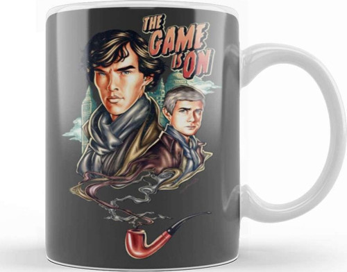 Sherlock The Game Is On Kupa Bardak Porselen