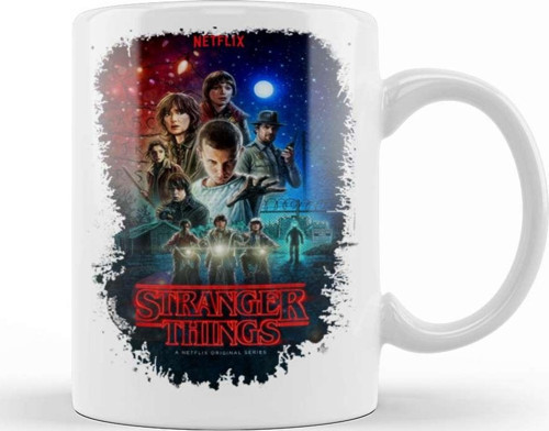 Stranger Things Netflix Kupa Bardak Porselen