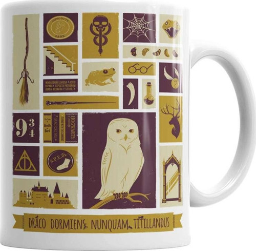 Harry Potter Snitch Kupa Bardak Porselen