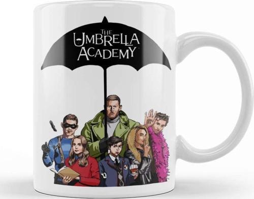 The Umbrella Academy 01 Kupa Bardak Porselen