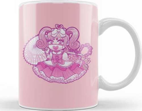 Kawaii Or Gansta Simple Kupa Bardak Porselen