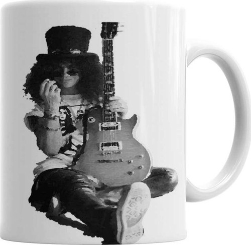 Guitarrista Slash 2 Kupa Bardak Porselen
