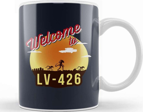 Welcome To Lv 426 Alien Kupa Bardak Porselen