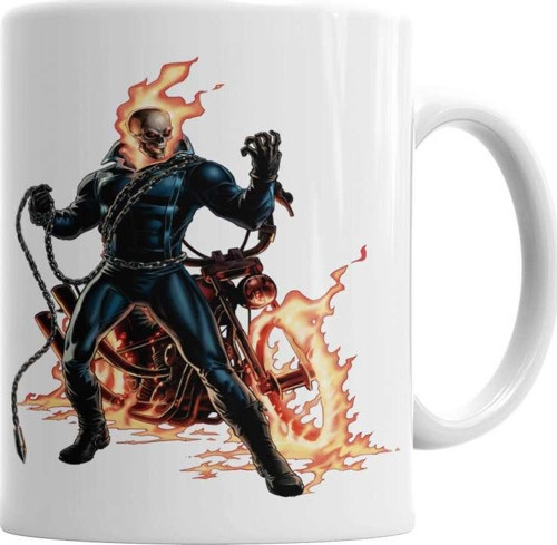Motoqueiro Fantasma Kupa Bardak Porselen