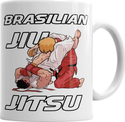 Brasilian Jiu Jitsu Kupa Bardak Porselen