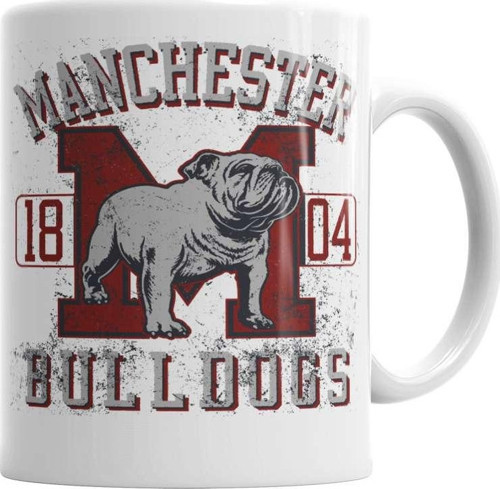 Bulldogs2 Pug Köpek Kupa Bardak Porselen