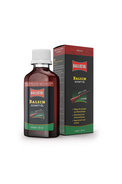 Balsin Reddish Brown 50 ml (Kundak Yağı)(Kızıl)