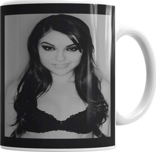 Camiseta Sasha Grey Kupa Bardak Porselen