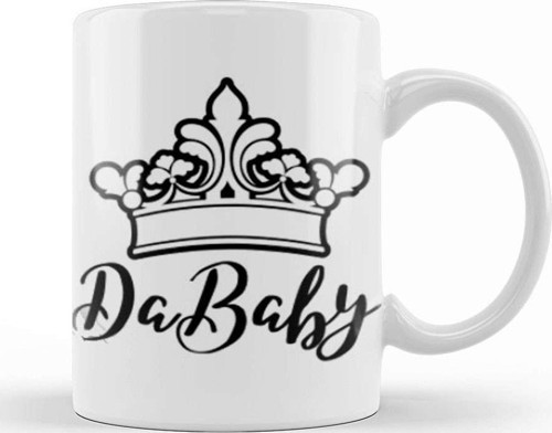 Dababy Hip Hop Rap Logo Kupa Bardak Porselen