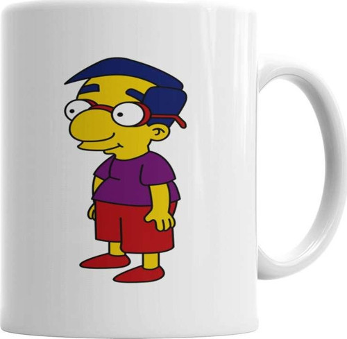 Milhouse Van Houten Kupa Bardak Porselen
