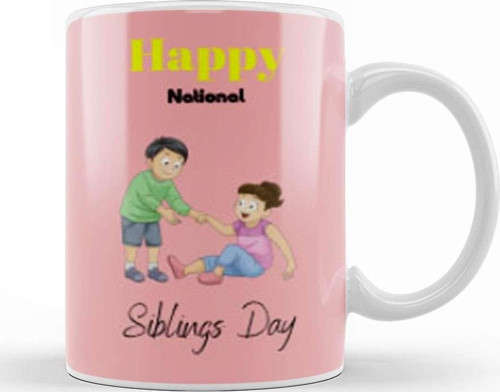 Happy Siblings Day 2021 Kupa Bardak Porselen