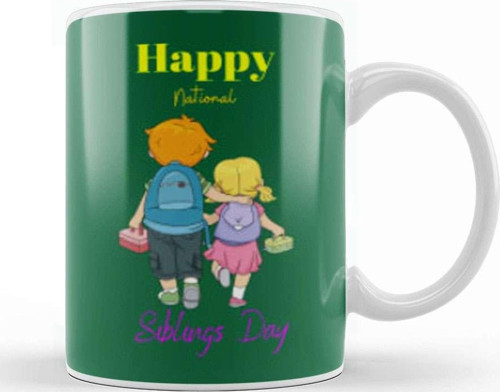 Happy Siblings Day 2021 Kupa Bardak Porselen