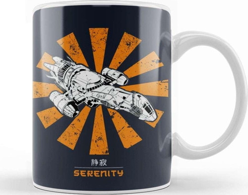 Serenity Retro Japanese Kupa Bardak Porselen