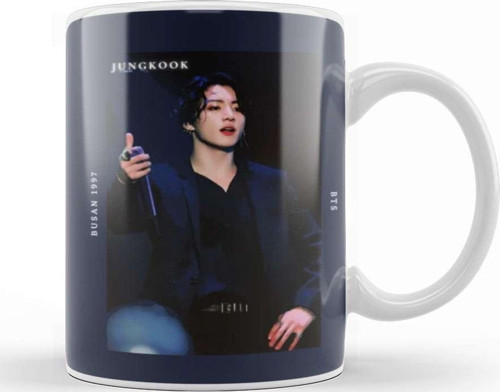 Bts Jungkook Dark Theme Kupa Bardak Porselen