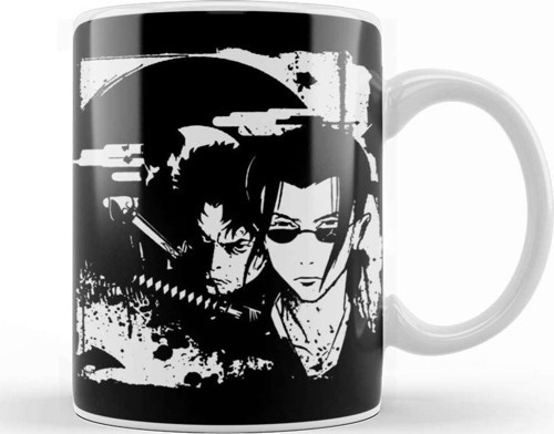 Cartoon Champloo Grunge Kupa Bardak Porselen