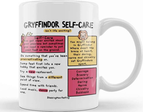 Gryffindor Harry Potter Kupa Bardak Porselen