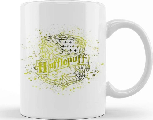 Hufflepuff Harry Potter Kupa Bardak Porselen