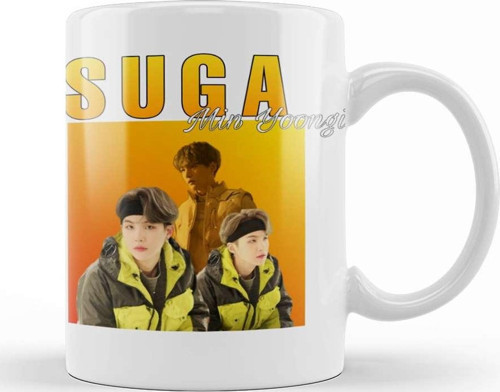 Bts Suga Min Yoongi Kupa Bardak Porselen