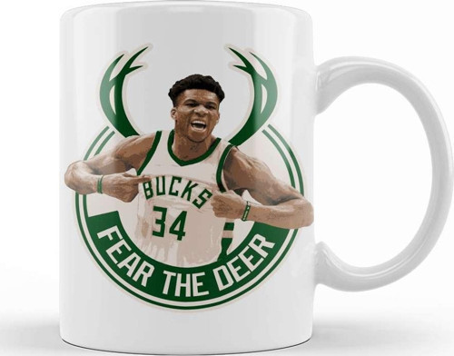 Fear The Deer Bucks Kupa Bardak Porselen
