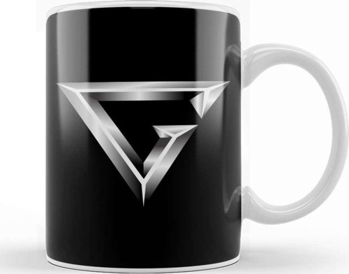 Retro Gladiators G Logo Kupa Bardak Porselen