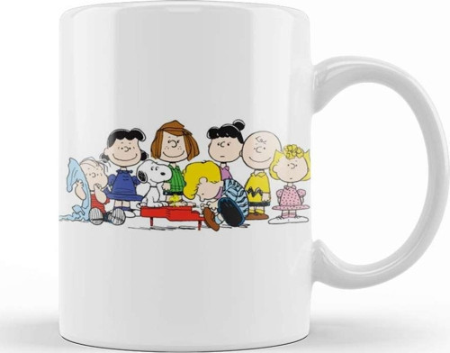 Snoopy And Friend Funny Kupa Bardak Porselen