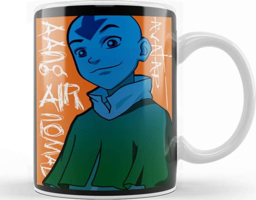 The Last Airbender Aang Kupa Bardak Porselen