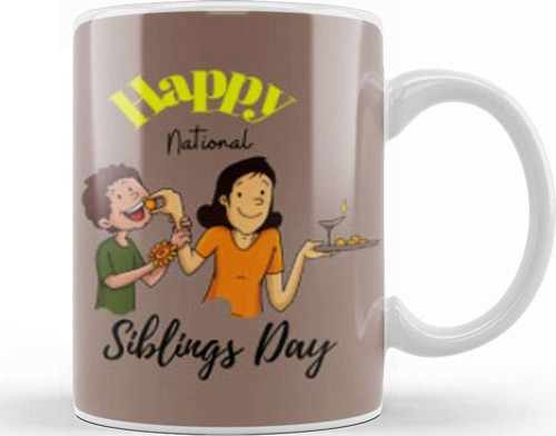 Happy Siblings Day 2021 Kupa Bardak Porselen