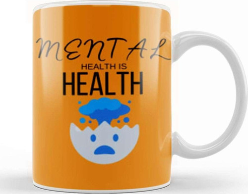 Mental Health Is Health Kupa Bardak Porselen